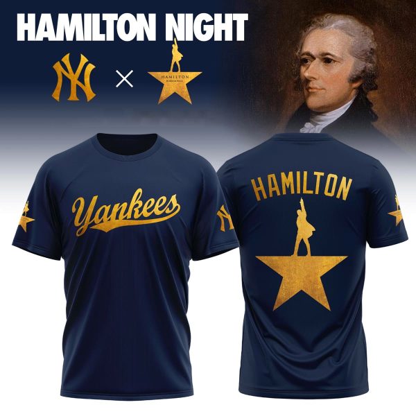 2025 Yankees Hamilton Night Shirt 2