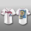Atlanta Braves Spencer Strider Vintage Jersey 2025 1