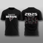 Atlanta Falcons 2025 Season Schedule Shirt