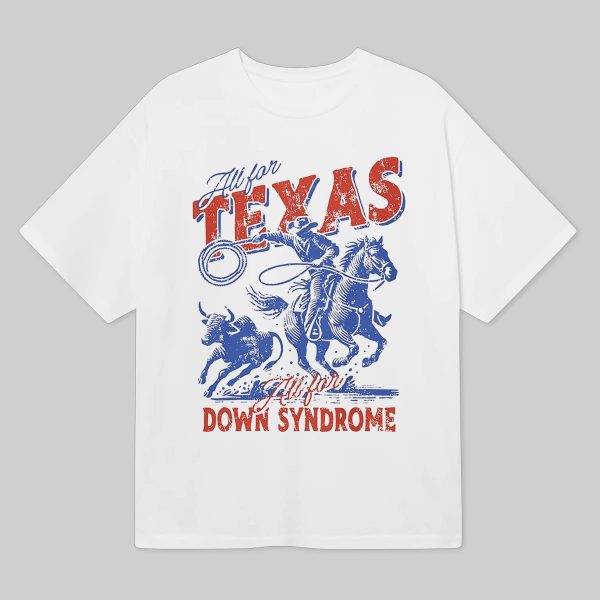 Texas Rangers Down Syndrome Awareness Day Shirt 2025