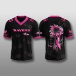 Baltimore Ravens Breast Cancer Awareness Month 2025 Jersey