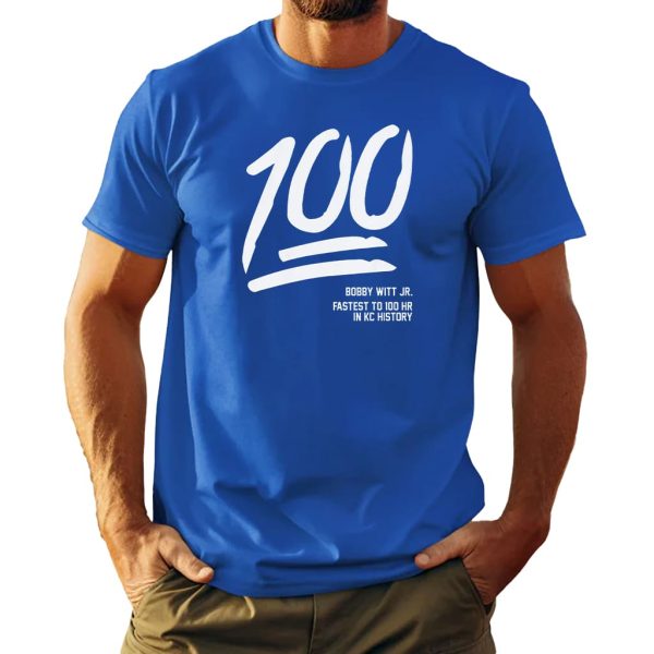 Bobby Witt Jr Fastest 100 Home Run Shirt 15