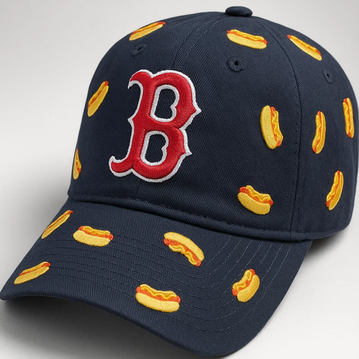 Boston Red Sox Hot Dog Hat 2 Boston Red Sox Hot Dog Hat 2