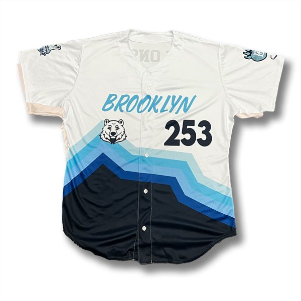 Brooklyn Cyclones Polar Bear Pete Alonso 253 Jersey 2
