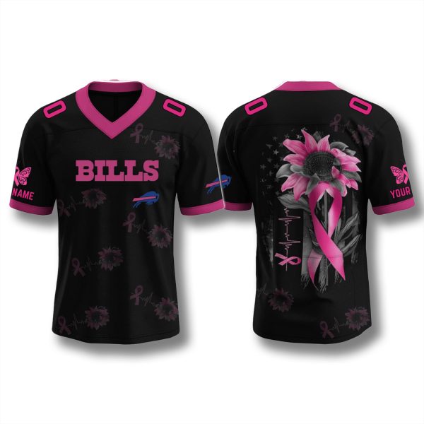 Buffalo Bills Breast Cancer Awareness Month 2025 Jersey 1
