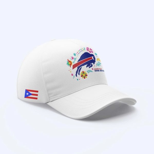 Buffalo Bills Puerto Rican Heritage 2025 Hat 1