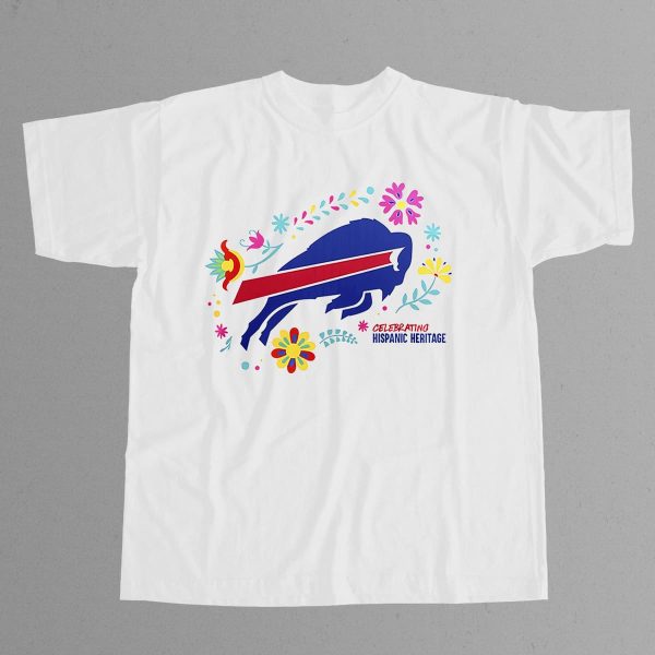 Buffalo Bills Puerto Rican Hispanic Heritage Shirt 2025 5