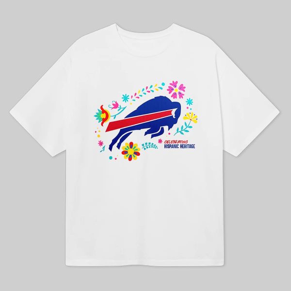 Buffalo Bills Puerto Rican Hispanic Heritage Shirt 2025 8