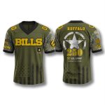 Buffalo Bills US Army 250th Anniversary Jersey