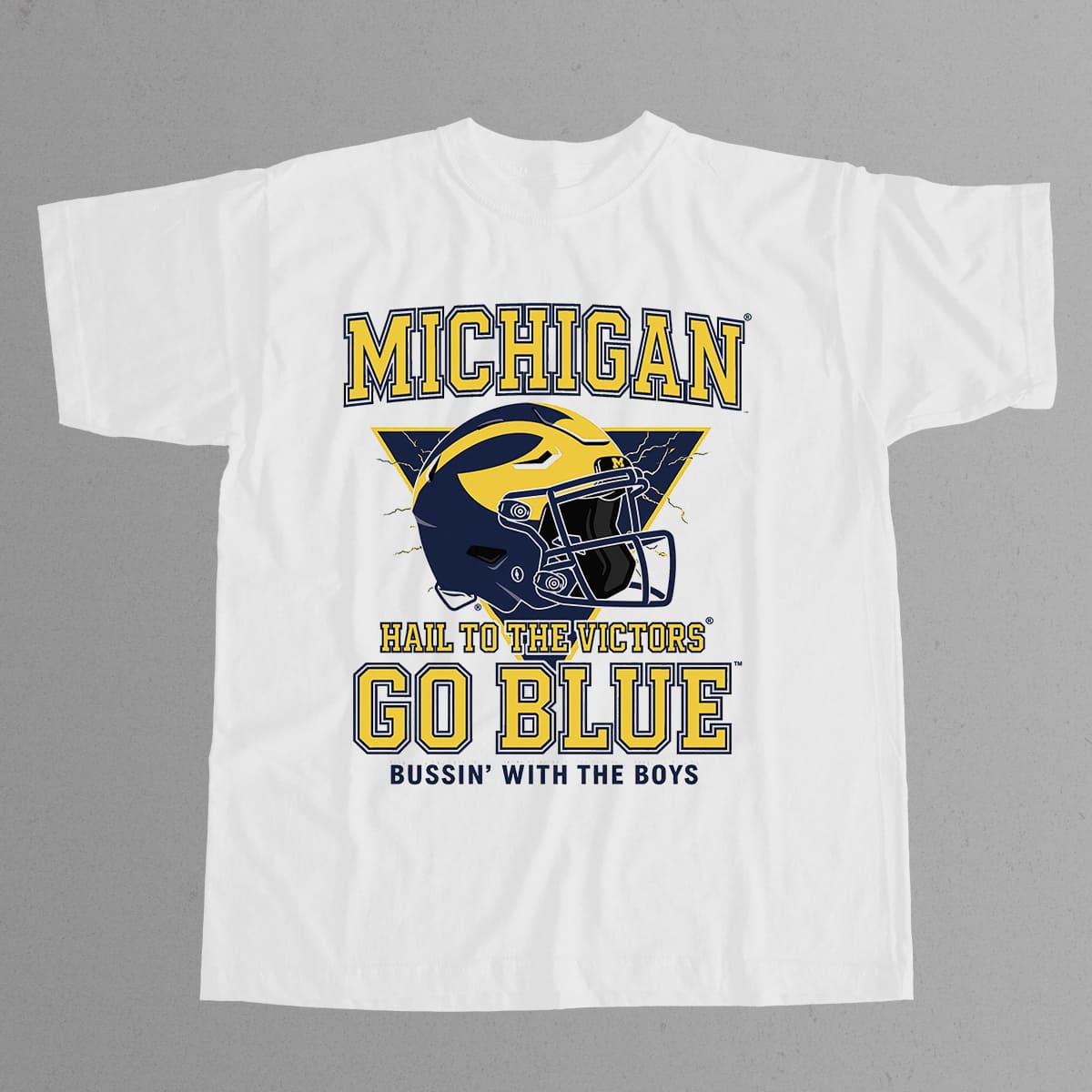 Bussin Michigan Hall To The Victors Go Blue Shirt 12 Bussin Michigan Hall To The Victors Go Blue Shirt 12