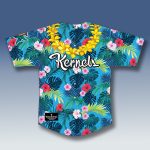 Cedar Rapids Kernels Margaritaville Night Hawaiian Jersey Giveaway 2025