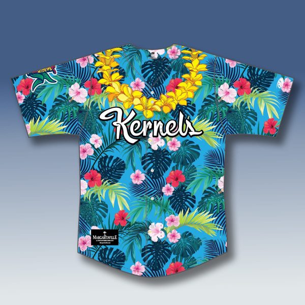 Cedar Rapids Kernels Margaritaville Night Hawaiian Jersey Giveaway 2025 1
