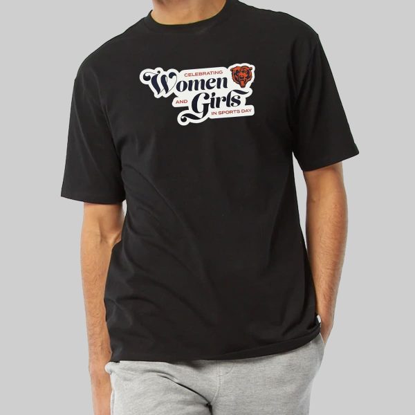 Chicago Bears Celebrating Women and Girls In Sports T shirt 10