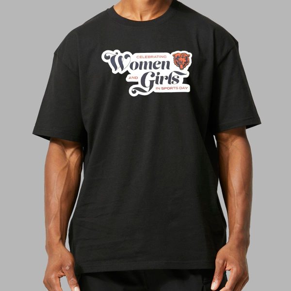 Chicago Bears Celebrating Women and Girls In Sports T shirt 2