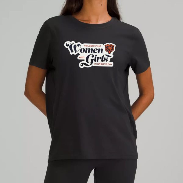 Chicago Bears Celebrating Women and Girls In Sports T shirt 7