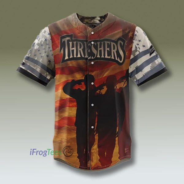Clearwater Threshers Veterans Military Appreciation Night Jersey 2025