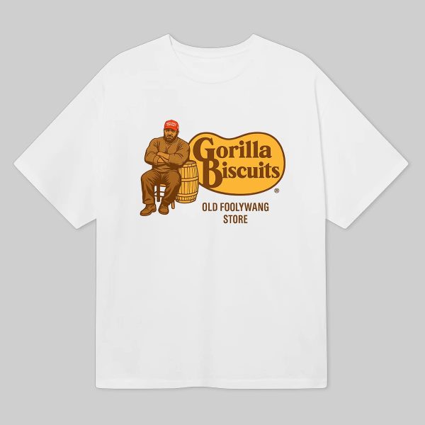 Cracker Barrel Gorilla Biscuits Old Foolywang Store Shirt 1