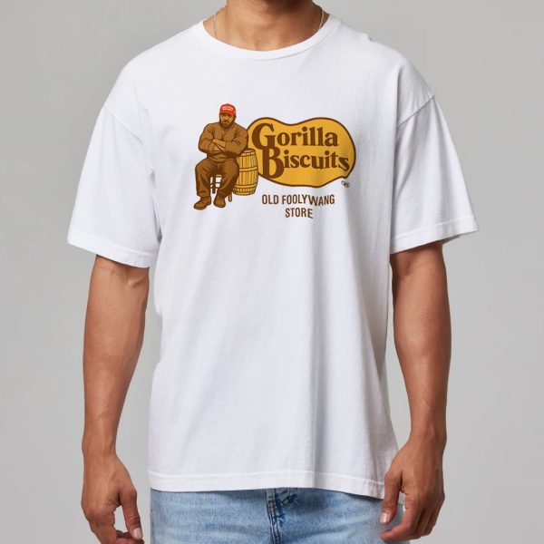 Cracker Barrel Gorilla Biscuits Old Foolywang Store Shirt 6