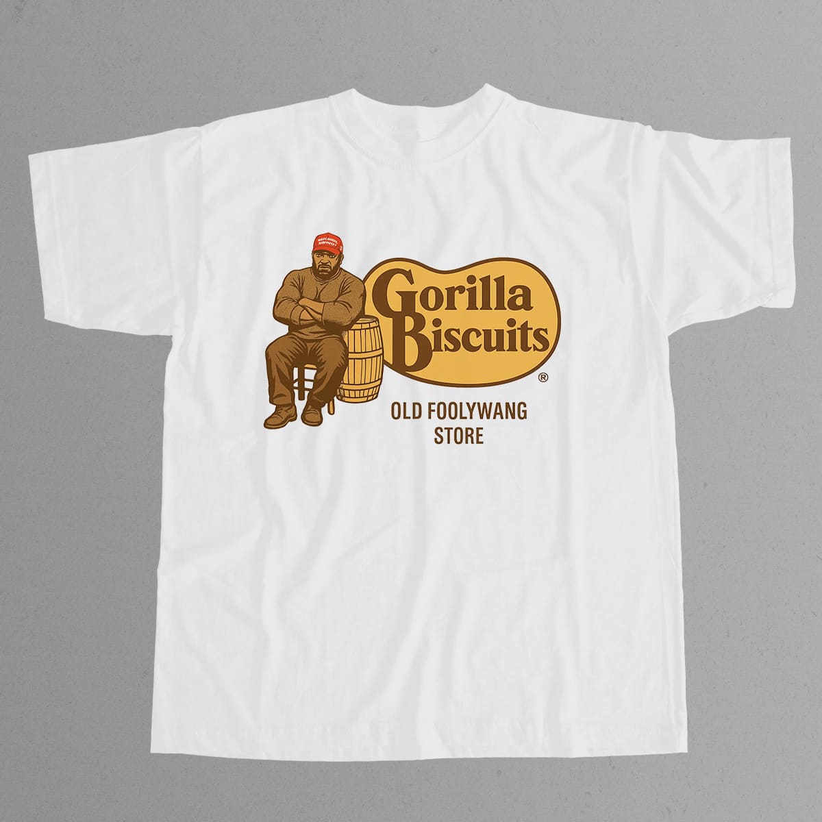 Cracker Barrel Gorilla Biscuits Old Foolywang Store Shirt 7 Cracker Barrel Gorilla Biscuits Old Foolywang Store Shirt 7