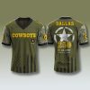 Dallas Cowboys US Army 250th Anniversary 2025 Jersey 1