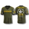 Dallas Cowboys US Army 250th Anniversary 2025 Jersey