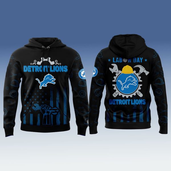 Detroit Lions Labor Day Hoodie 2025 2