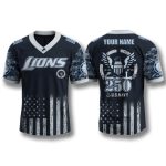Detroit Lions US Navy 250th Anniversary Jersey