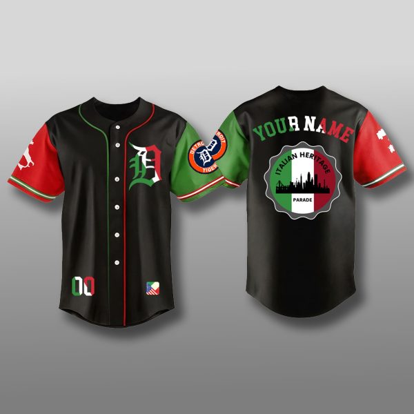 Detroit Tigers Italian Heritage Jersey 2025 2