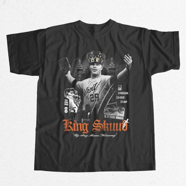 Detroit Tigers Tarik Skubal King Skuub Shirt 9