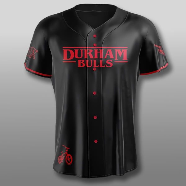 Durham Bulls Stranger Things Night 2025 Jersey Giveaway 1