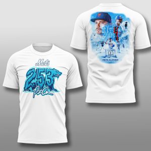 Pete Alonso Polar Bear 253 Home Run Shirt 1