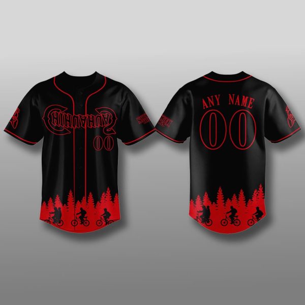 El Paso Chihuahuas x Stranger Things Jersey 2025 1