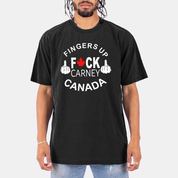 Fingers Up Fuck Carney Canada Shirt 11