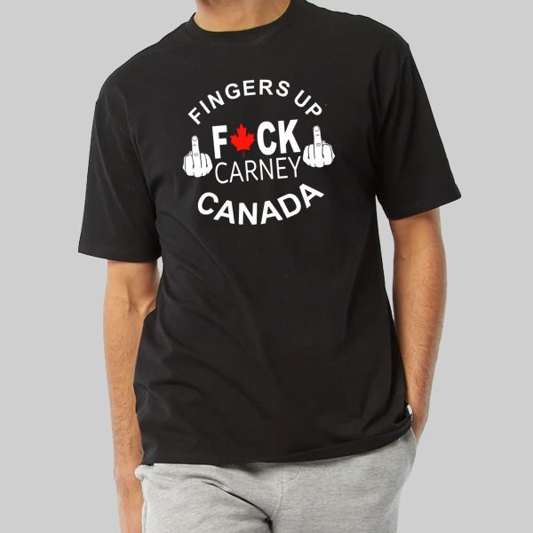 Fingers Up Fuck Carney Canada Shirt 12