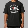 Fingers Up Fuck Carney Canada Shirt 2
