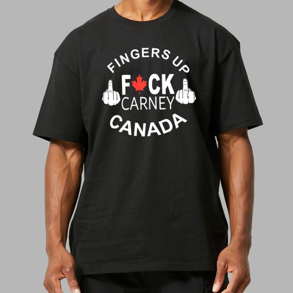 Fingers Up Fuck Carney Canada Shirt 2