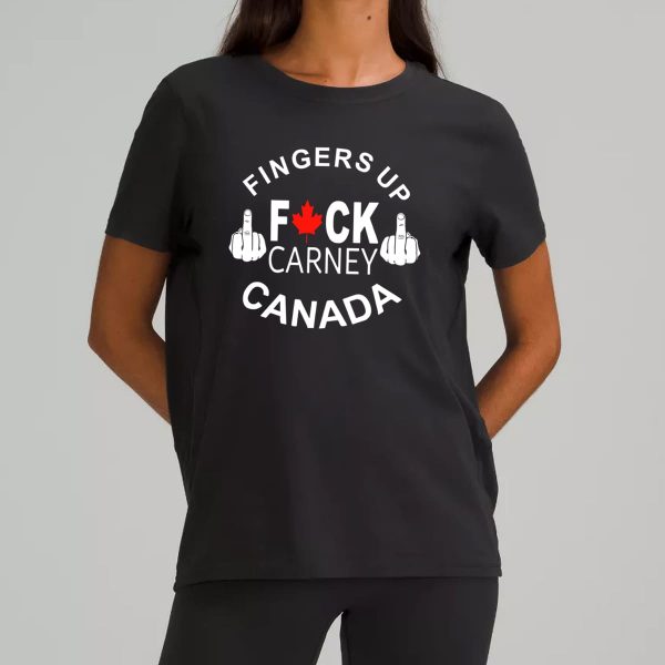 Fingers Up Fuck Carney Canada Shirt 5