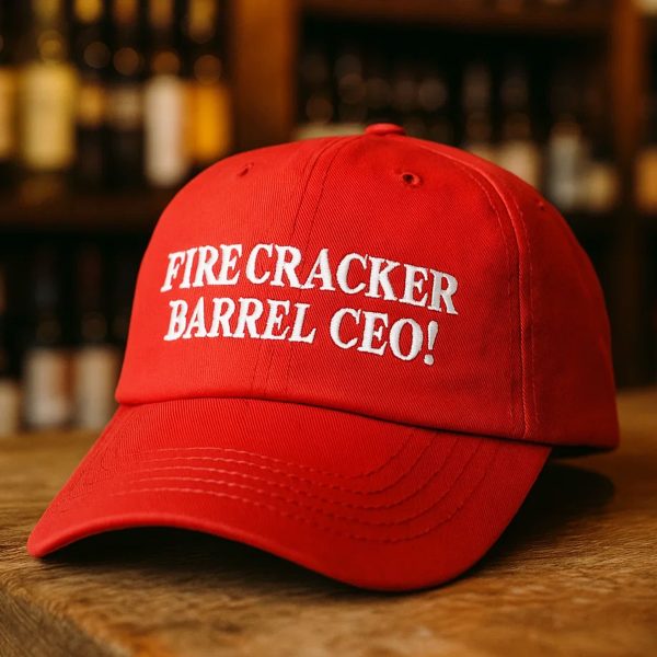 Fire Cracker Barrel CEO Hat 3