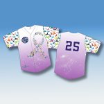 Fredericksburg Nationals Cancer Awareness Night 2025 Jersey Giveaway