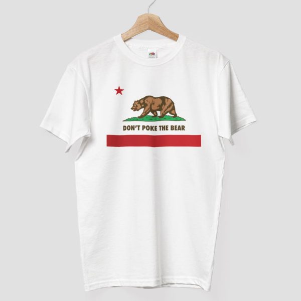 Gavin Newsom Don't Poke The Bear California Flag Shirt