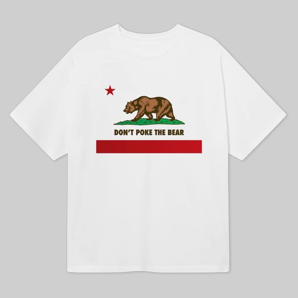 Gavin Newsom Don't Poke The Bear California Flag Shirt