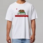 Gavin Newsom Don't Poke The Bear California Flag Shirt