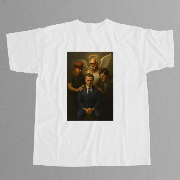 Gavin Newsom Hulk Hogan Kid Rock Tucker Carlson Shirt 11