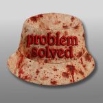 Halloween Problem Solves Bloodstained Bucket Hat