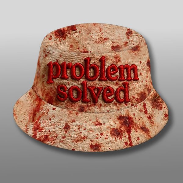 Halloween Problem Solves Bloodstained Bucket Hat 1