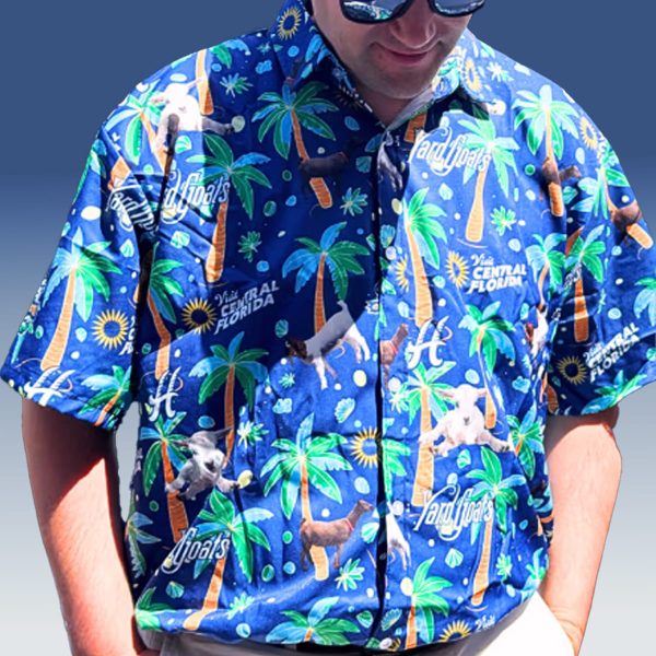Hartford Yard Goats Floridian Hawaiian Shirt Giveaway 2025