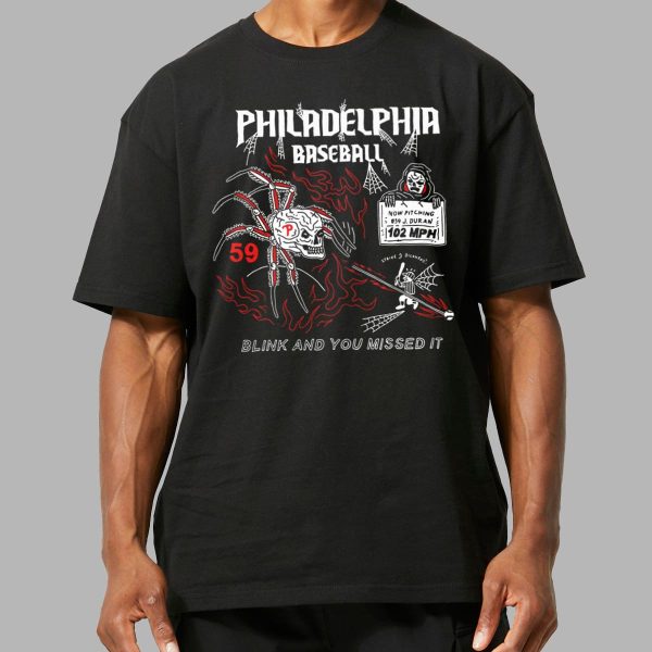 Heavyslime Jhoan Duran Debut Phillies Durantula Shirt 2