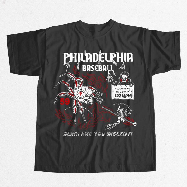 Heavyslime Jhoan Duran Debut Phillies Durantula Shirt 9