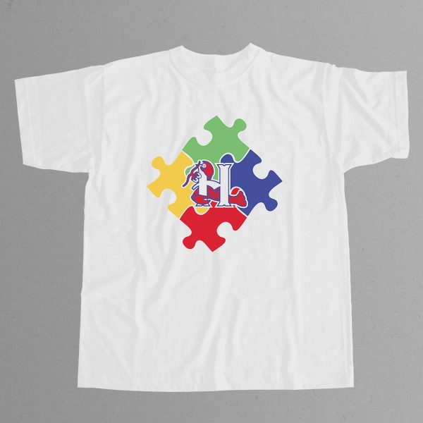 Hickory Crawdads Autism Acceptance Night Shirt 2025 12