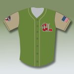 Hickory Crawdads Military Jersey Giveaway 2025